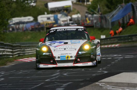 Porsche at the 2012 Nurburgring 24 hour race