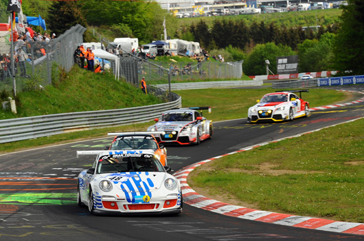 Porsche at the 2012 Nurburgring 24 hour race