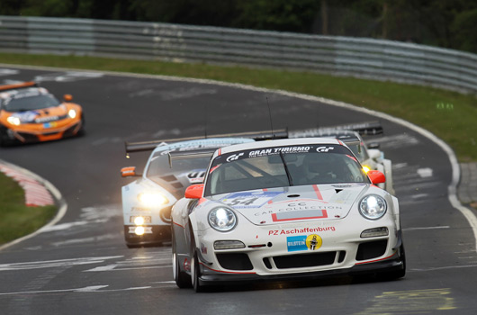 Porsche at the 2012 Nurburgring 24 hour race