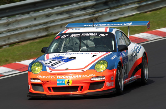 Porsche at the 2012 Nurburgring 24 hour race
