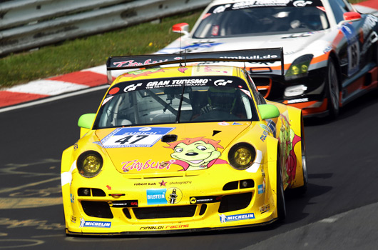 Porsche at the 2012 Nurburgring 24 hour race
