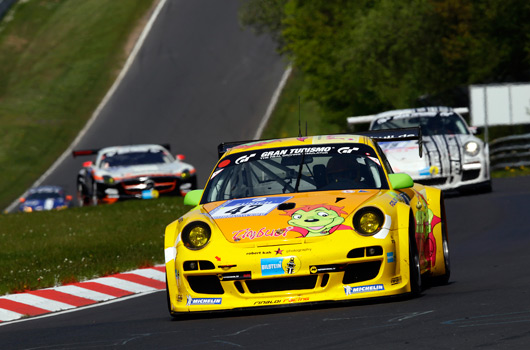 Porsche at the 2012 Nurburgring 24 hour race