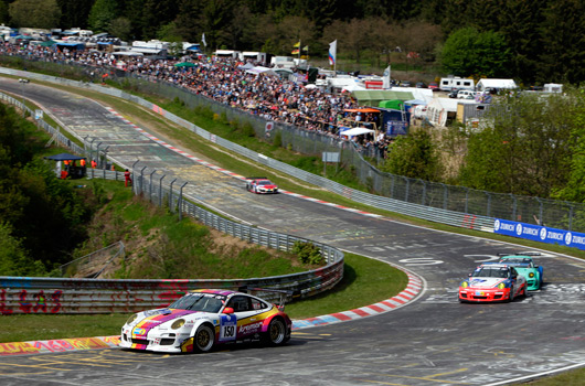 Porsche at the 2012 Nurburgring 24 hour race