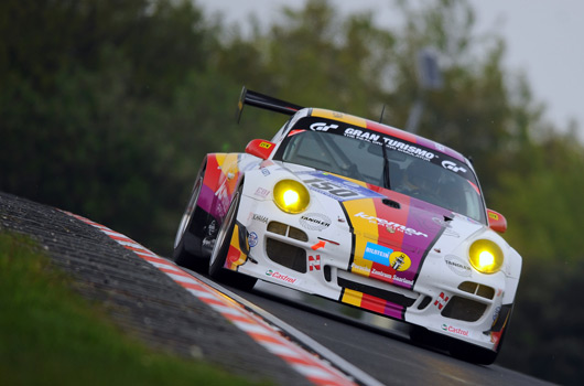 Porsche at the 2012 Nurburgring 24 hour race