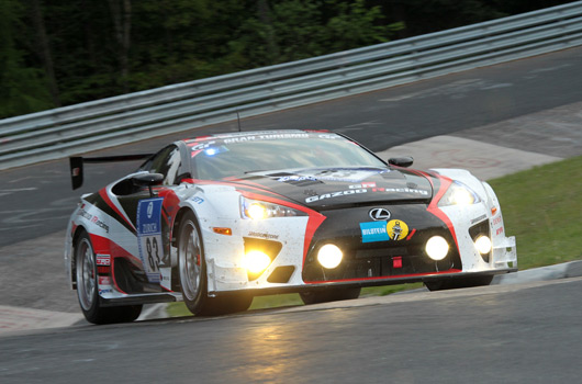 Toyota at the 2012 Nurburgring 24 hour race