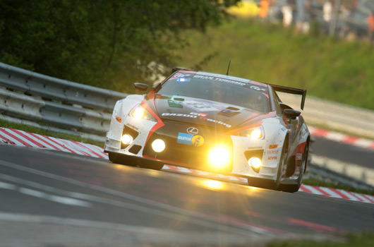 Toyota at the 2012 Nurburgring 24 hour race