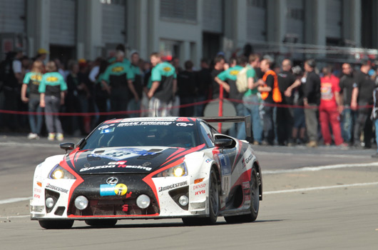Toyota at the 2012 Nurburgring 24 hour race