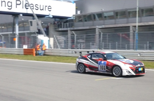Toyota at the 2012 Nurburgring 24 hour race