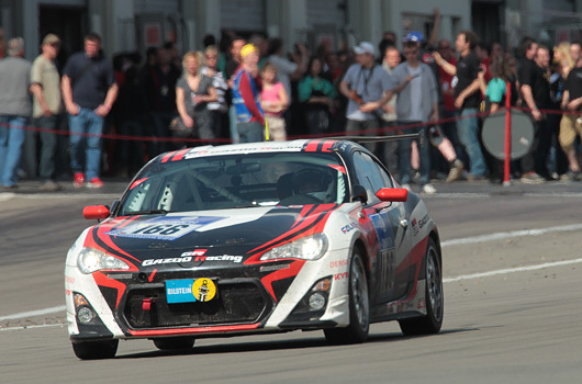 Toyota at the 2012 Nurburgring 24 hour race