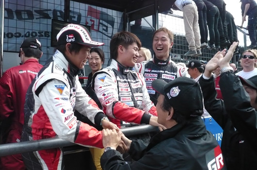 Toyota at the 2012 Nurburgring 24 hour race
