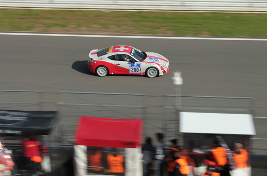 Toyota at the 2012 Nurburgring 24 hour race