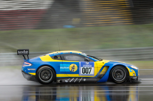 Aston Martin at the 2013 Nurburgring 24 hour race