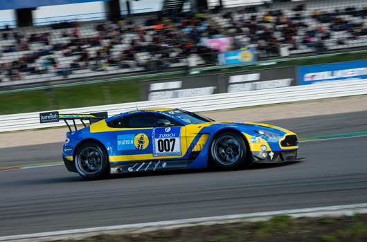 Aston Martin at the 2013 Nurburgring 24 hour race