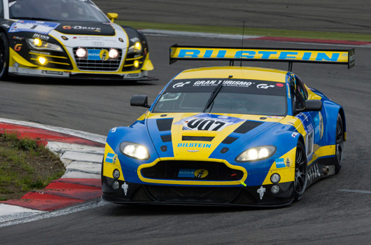 Aston Martin at the 2013 Nurburgring 24 hour race