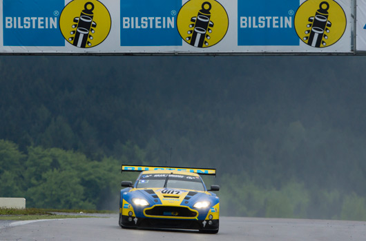 Aston Martin at the 2013 Nurburgring 24 hour race