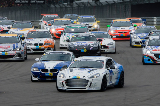 Aston Martin at the 2013 Nurburgring 24 hour race