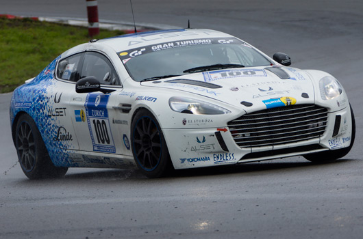 Aston Martin at the 2013 Nurburgring 24 hour race