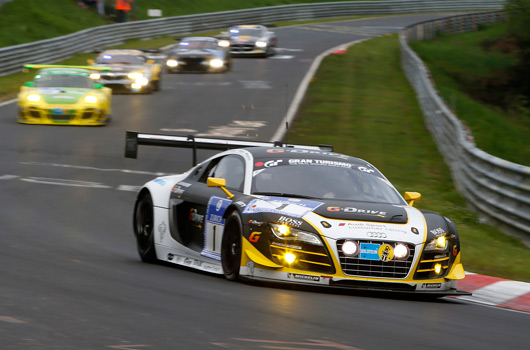 Audi at the 2013 Nurburgring 24 hour race