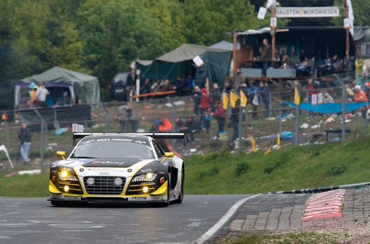 Audi at the 2013 Nurburgring 24 hour race