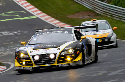 Audi at the 2013 Nurburgring 24 hour race