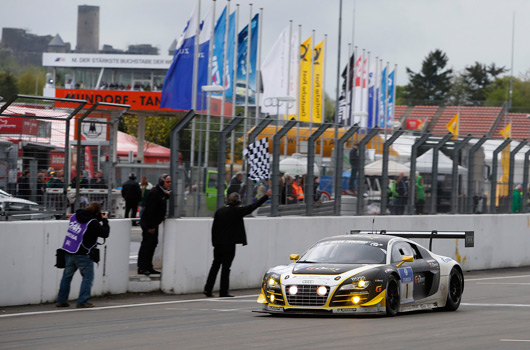 Audi at the 2013 Nurburgring 24 hour race