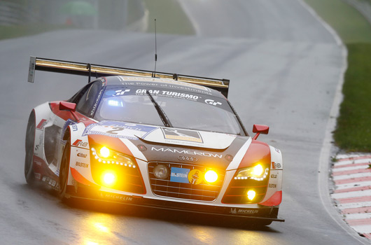 Audi at the 2013 Nurburgring 24 hour race