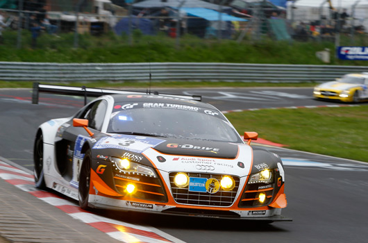 Audi at the 2013 Nurburgring 24 hour race