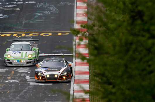 Audi at the 2013 Nurburgring 24 hour race