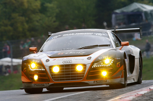 Audi at the 2013 Nurburgring 24 hour race