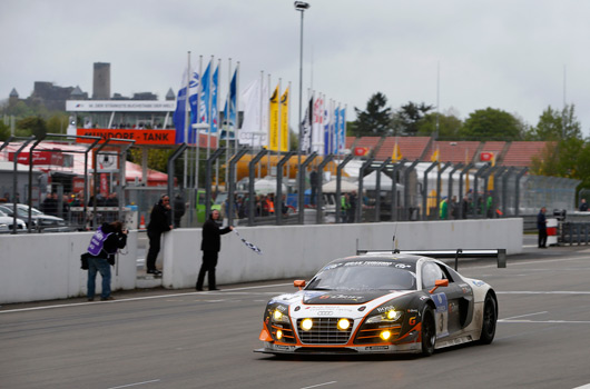 Audi at the 2013 Nurburgring 24 hour race