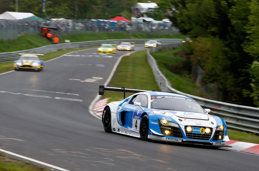 Audi at the 2013 Nurburgring 24 hour race