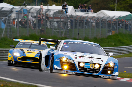 Audi at the 2013 Nurburgring 24 hour race