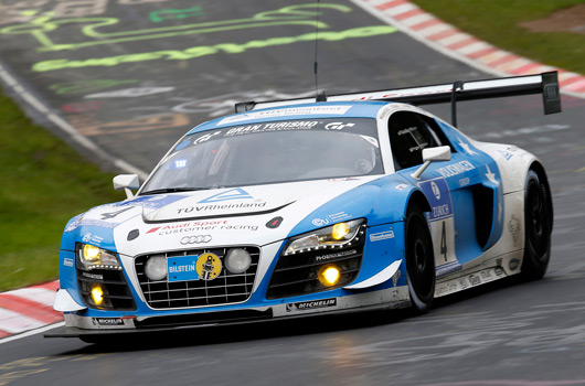 Audi at the 2013 Nurburgring 24 hour race