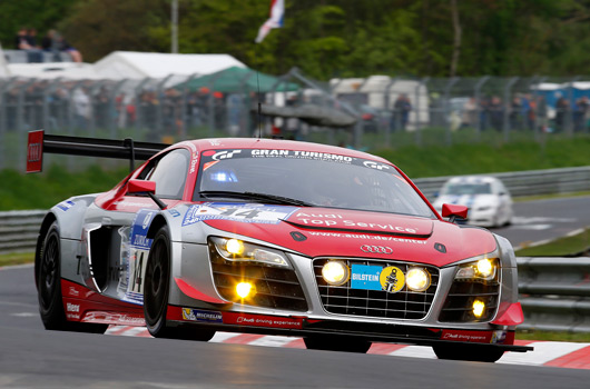 Audi at the 2013 Nurburgring 24 hour race