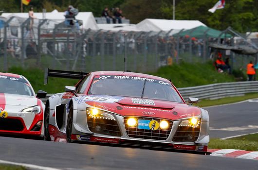 Audi at the 2013 Nurburgring 24 hour race