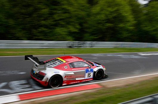 Audi at the 2013 Nurburgring 24 hour race