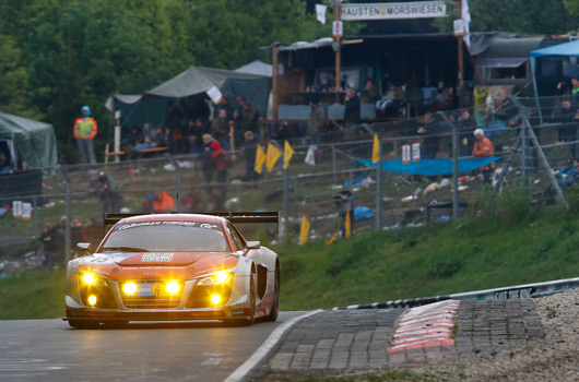 Audi at the 2013 Nurburgring 24 hour race