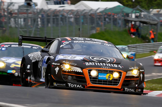 Audi at the 2013 Nurburgring 24 hour race