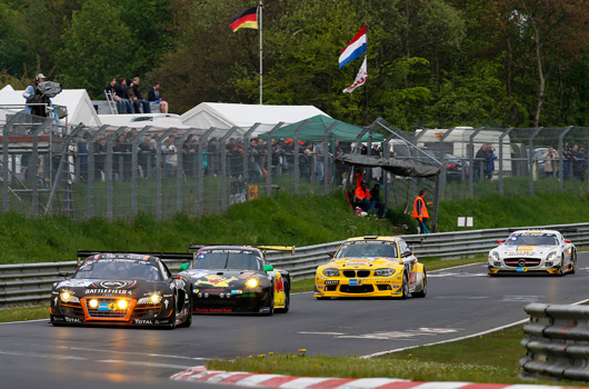 Audi at the 2013 Nurburgring 24 hour race