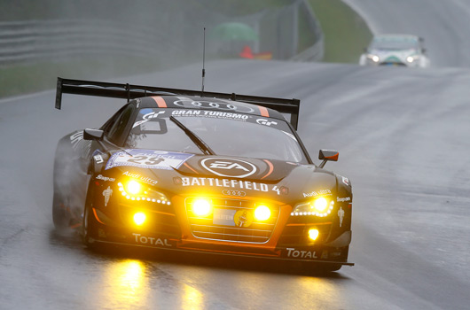 Audi at the 2013 Nurburgring 24 hour race