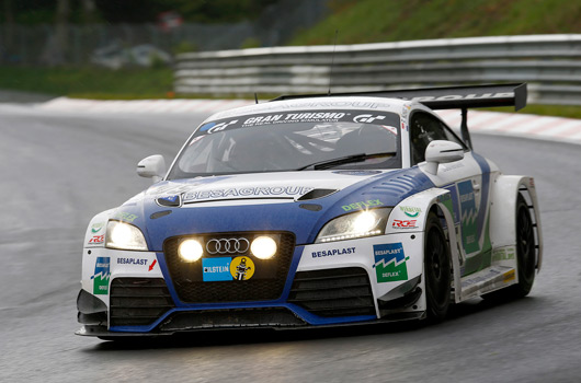 Audi at the 2013 Nurburgring 24 hour race