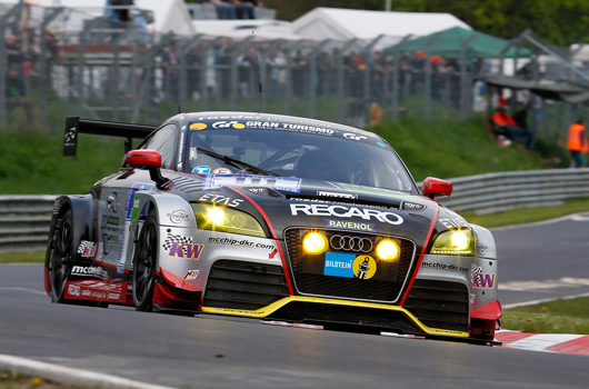 Audi at the 2013 Nurburgring 24 hour race