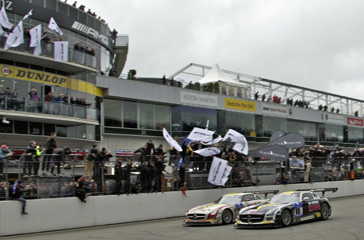 Mercedes-Benz at the 2013 Nurburgring 24 hour race