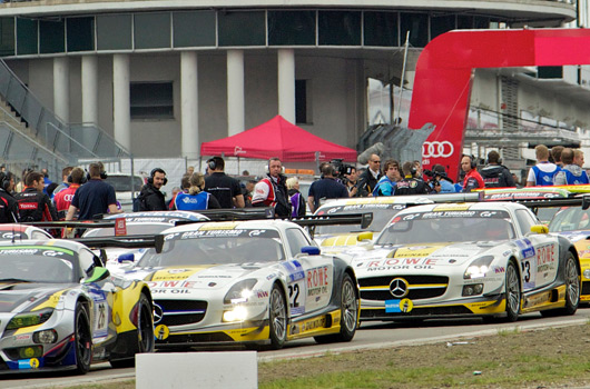 Mercedes-Benz at the 2013 Nurburgring 24 hour race