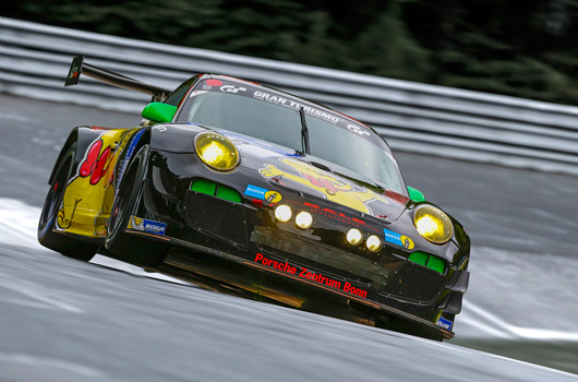 Porsche at the 2013 Nurburgring 24 hour race