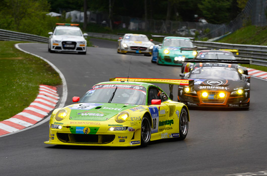 Porsche at the 2013 Nurburgring 24 hour race