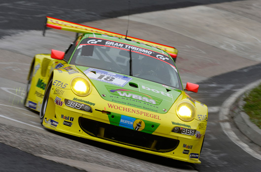 Porsche at the 2013 Nurburgring 24 hour race