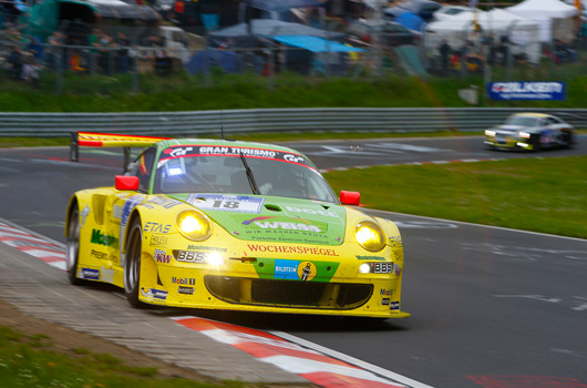 Porsche at the 2013 Nurburgring 24 hour race