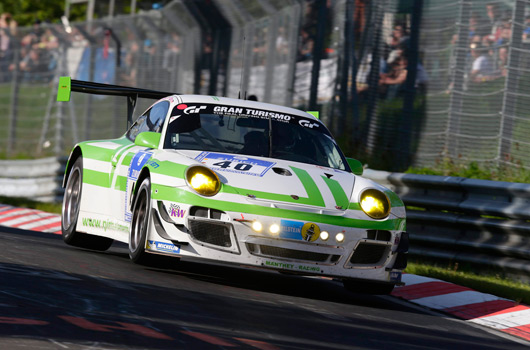 Porsche at the 2013 Nurburgring 24 hour race