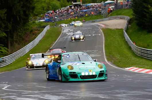 Porsche at the 2013 Nurburgring 24 hour race